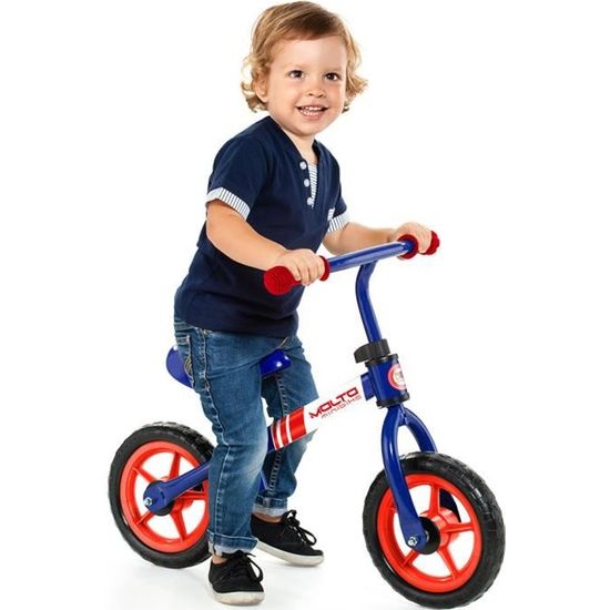 Vélo sans pédales - Minibike Bleu Molto - Enfant - Mixte - 2 roues - Extérieur