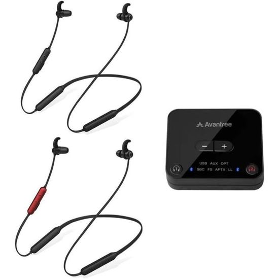 Hmusic Casque Tour de Cou Bluetooth, Étanchéité IPX5 écouteurs sans Fil avec 30 Heures d'autonomie, Isolation du Bruit, écouteurs sans Fil pour Chantier, Sport, Course à Pied, Jeux