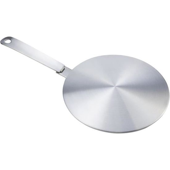 Plaque Adaptation Induction Double Face 28 Cm - Diffuseur Chaleur Antidérapant Pour Batterie Cuisine Verre