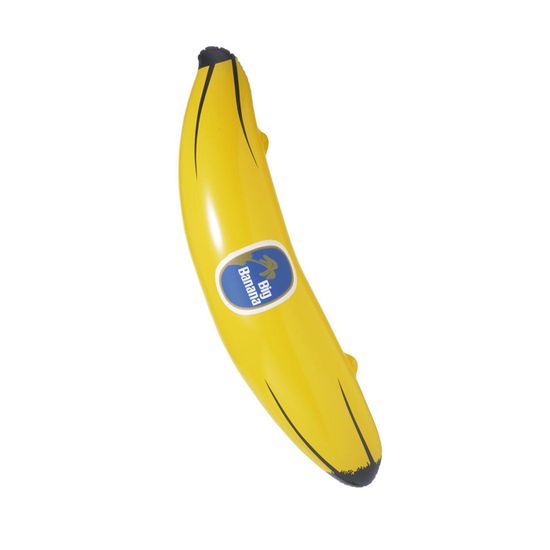 Dozer Banane Gonflable XXL 162cm - Décoration Géante Pour Piscine, Carnaval, Hawaï Et Soirées Thème