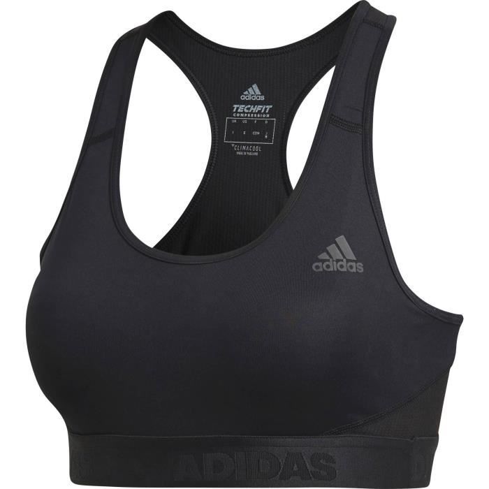 ADIDAS Brassiere Drst Ask Spr Pd - Femme - Noir