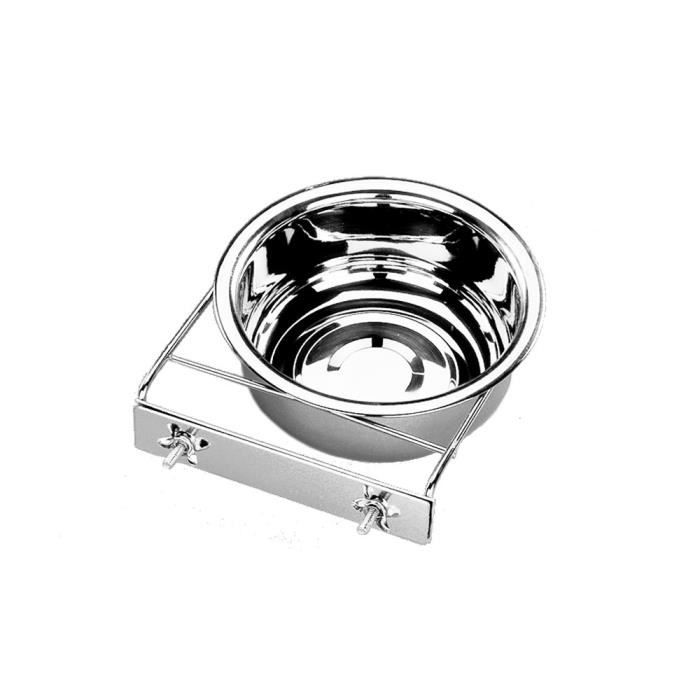 Nobby Mangeoire avec 2 Vis en INOX pour Oiseau 20 cm 1,80 L