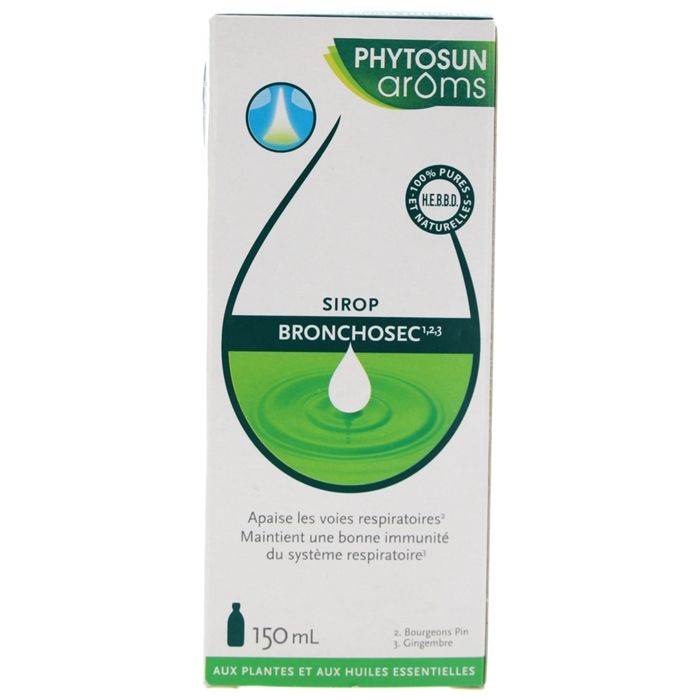 Phytosun Arôms Respiration Sirop Bronchsec 150ml