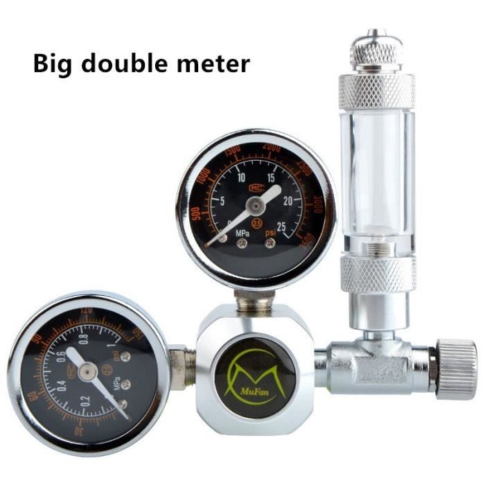Aquarium,Kit de électrovanne magnétique 220V Régulateur d'aquarium de CO2, système de contrôle du CO2 - Type Big double-G5-8