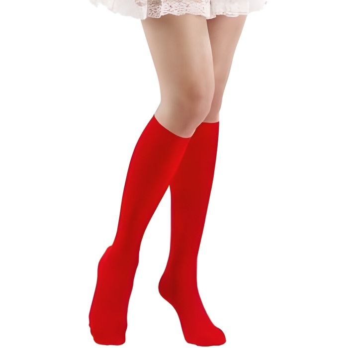 Chaussettes rouges adulte