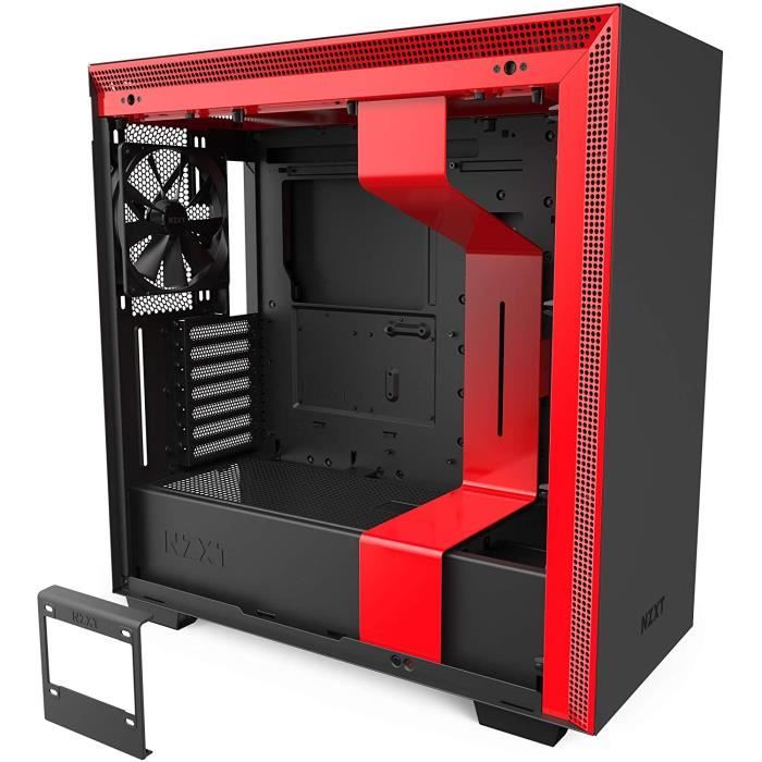 BOITIER PC NZXT H710 - Boîtier PC Gaming Moyenne Tour ATX- Port I-O USB Type-C en Façade - Panneau Latéral &11
