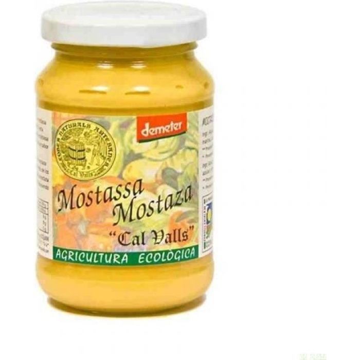 Moutarde fine CAL VALLS 200 gr DEMETER ECO