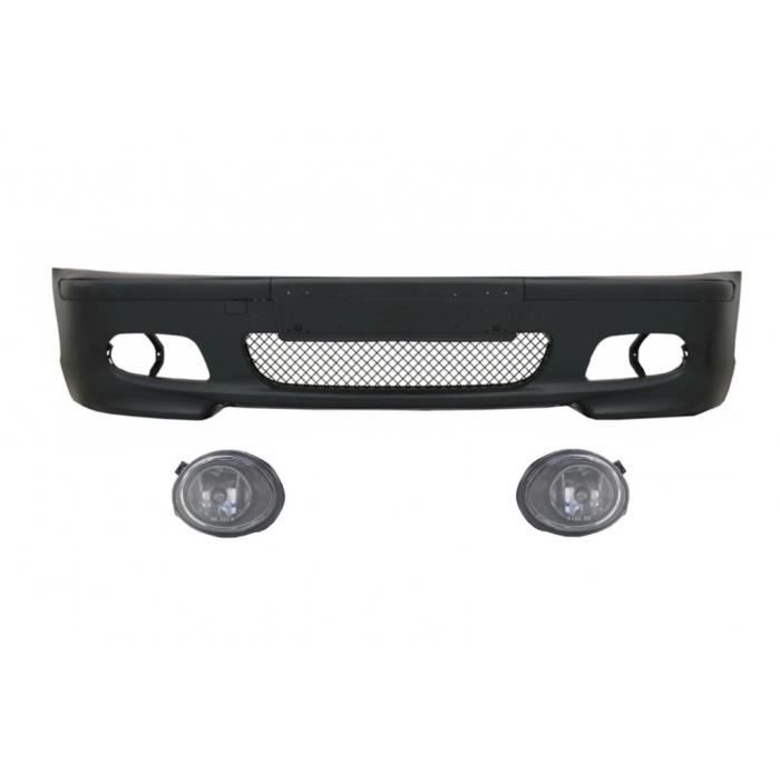 Pare-chocs avant pour BMW E46 Berline/Touring 1998-2004 M Tech M Sport Modèle avec Feux de Brouillard Clair