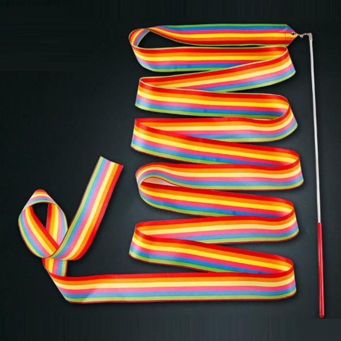 Ruban de gymnastique rythmique pour enfants, ruban d'accessoires de bâton de danse Miaienu 299