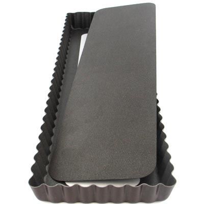 Moule métal anti-adhérent - Tarte rectangulaire