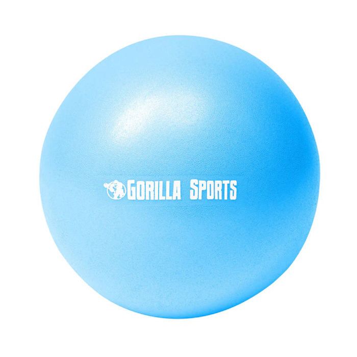 Mini-ballon d'exercice bleu, ballon léger de Pilates Soft Ball - Diamètre : 28 cm