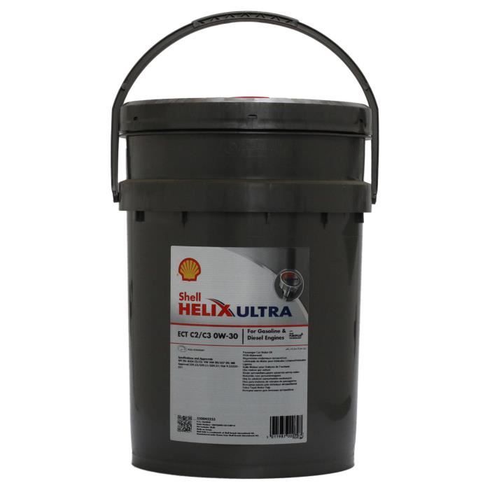huile moteur Shell Helix Ultra ECT 0W-30