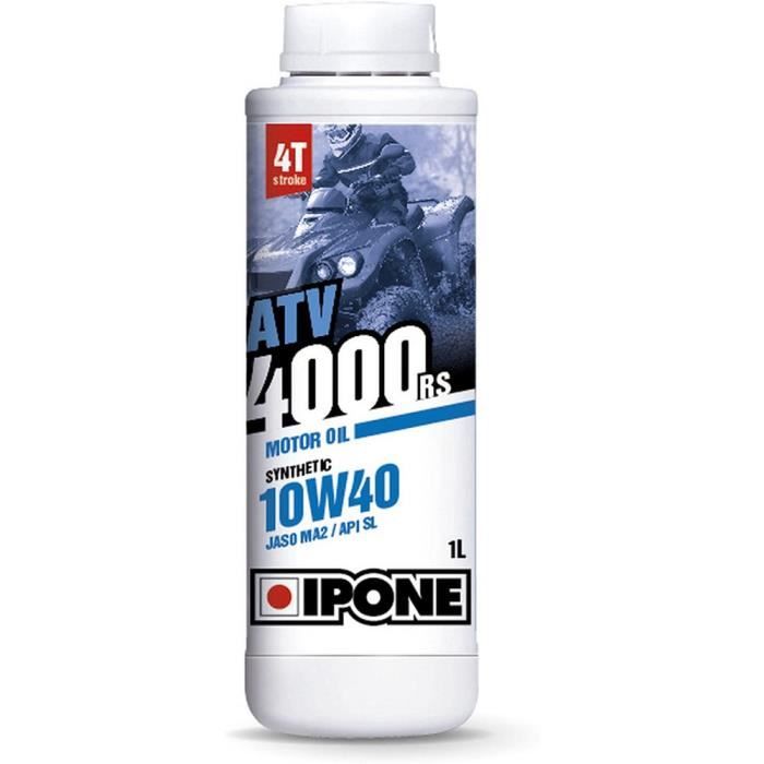 Huile Quad 4 Temps ATV 4000 RS 10W40 1L