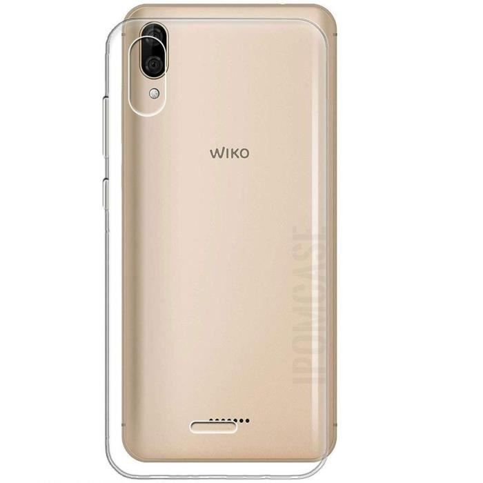 Coque Wiko Y80 Transparente Souple Résistante, Antichocs