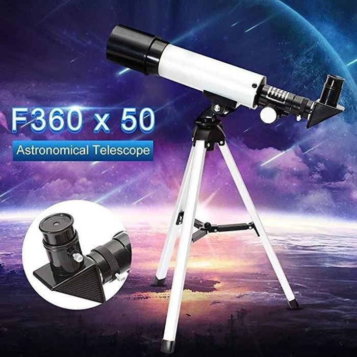 MERKMAK Spatial Astronomique Réfracteur Portée Monoculaire Télescope avec Trépied