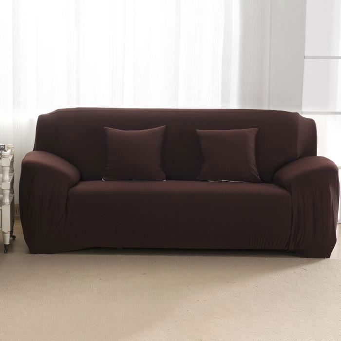 Housse de Canapé 2 Places avec Accoudoir Extensible,Revêtement de Canapé Pour salon chambre,cofe - MONDEER