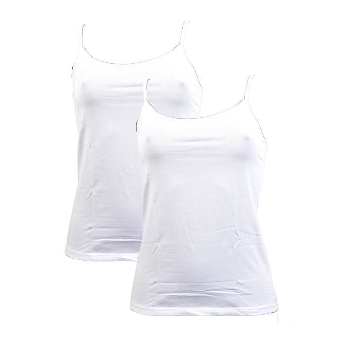 Débardeur Femme DIM Coton Stretch Grand Confort