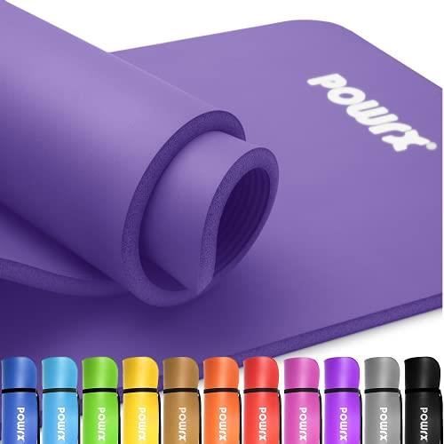 Tapis de gymnastique de 1,5 cm d'épaisseur 60 ou 100 cm de large Couleur: Violet, Taille: 190 x 80 x 1,5 cm