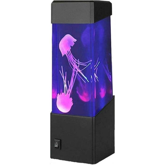 Lampe de Lave de méduse colorée à LED 7 Effets de lumière changeants de Couleur, pour décoration de Bureau à Domicile