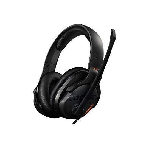 ROCCAT Khan AIMO - Casque Gaming 7.1 Son Surround, Audio Hi-Res (Haute Résolution), USB, Illumination RGB AIMO LED, Microphone