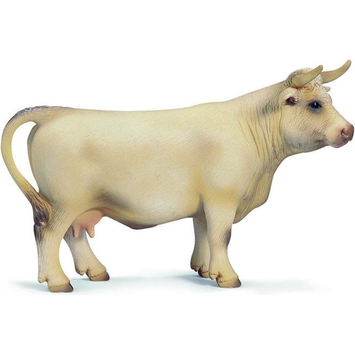 Schleich - 13610 - Vache charolaise 14.2 cm X …