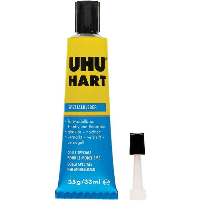 Uhu colle spéciale hart, contient du solvant, t…