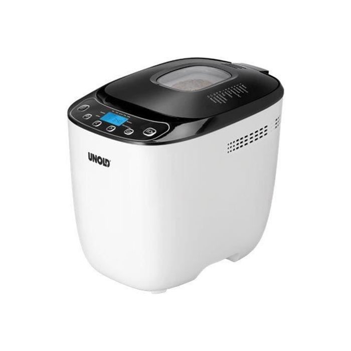 UNOLD BACKMEISTER DESIGN 68010 Machine à pain 550 Watt blanc-noir