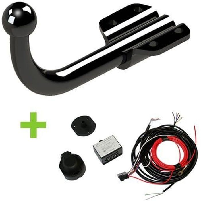 Attelage WABB démontable avec outils + faisceau universel 7 broches pour Renault Kangoo Grand Kangoo II - Phase 2 Renault Kangoo II