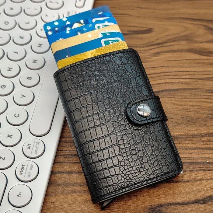 Porte-cartes Vert - Vegan & Recyclé – Zèta