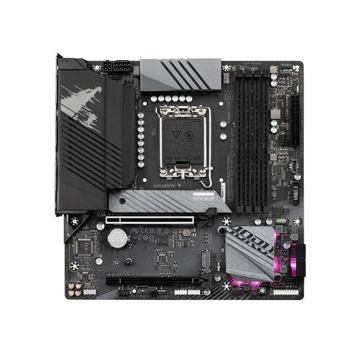 Carte mère GIGABYTE B760M AORUS ELITE DDR4 SDRAM Intel B760 Socket LGA1700 4xDDR4 SDRAM 128GB Micro ATX Reconditionné - Gigabyte reconditionné disponible sur Cdiscount Seconde Vie