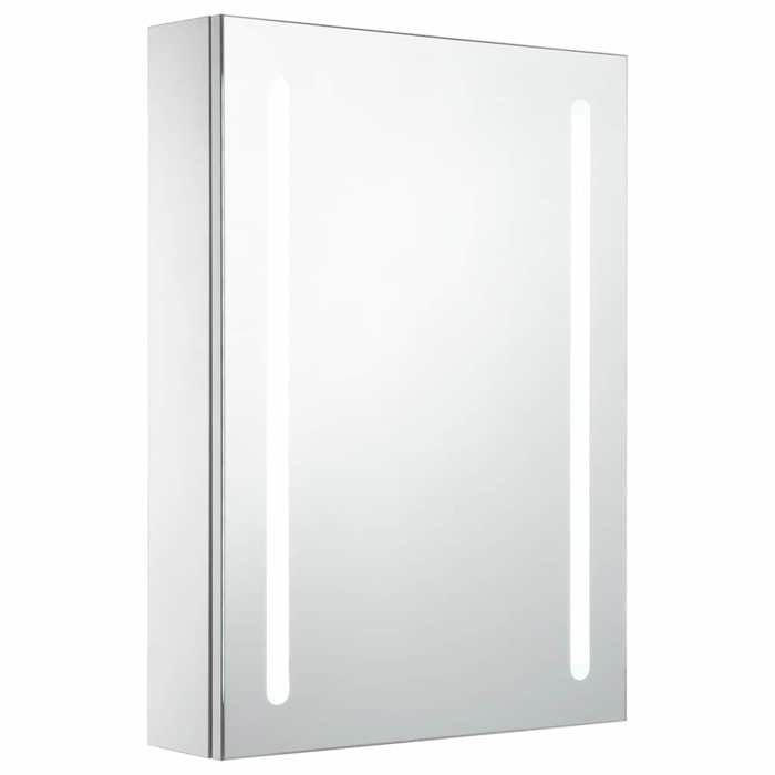 SALE 2025Armoire WC suspendue avec miroir MOOD - Armoire de salle de bain à miroir LED - 50x13x70 cm Chill168063