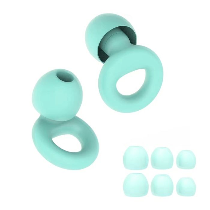 Lot De 4 Paires Bouchons D'Oreilles Enfants Réutilisables Silicone Étanchéité - Natation, Bain, Douche, Surf 4-14 Ans