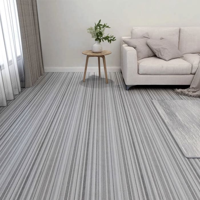 Dalles de plancher autoadhésives vidaXL PVC 186 m² - vue 3