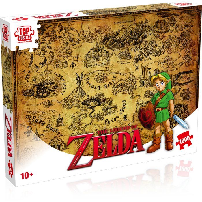 Puzzle 1000 pièces Winning Moves Zelda Hyrule - vue 3