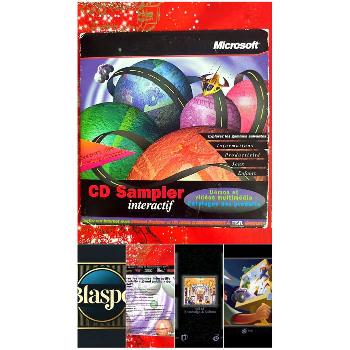 Microsoft – CD Sampler Interactif – Démos Jeux & Multimédia – PC ...