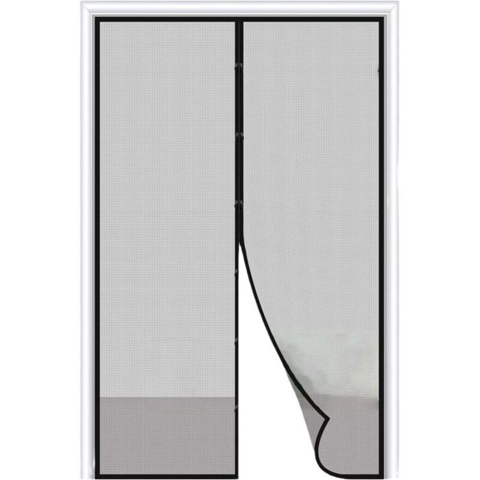 Moustiquaire magnétique pour porte - Virex® - Montage adhésif facile - Dimensions 80x210 cm - Fermeture magnétique