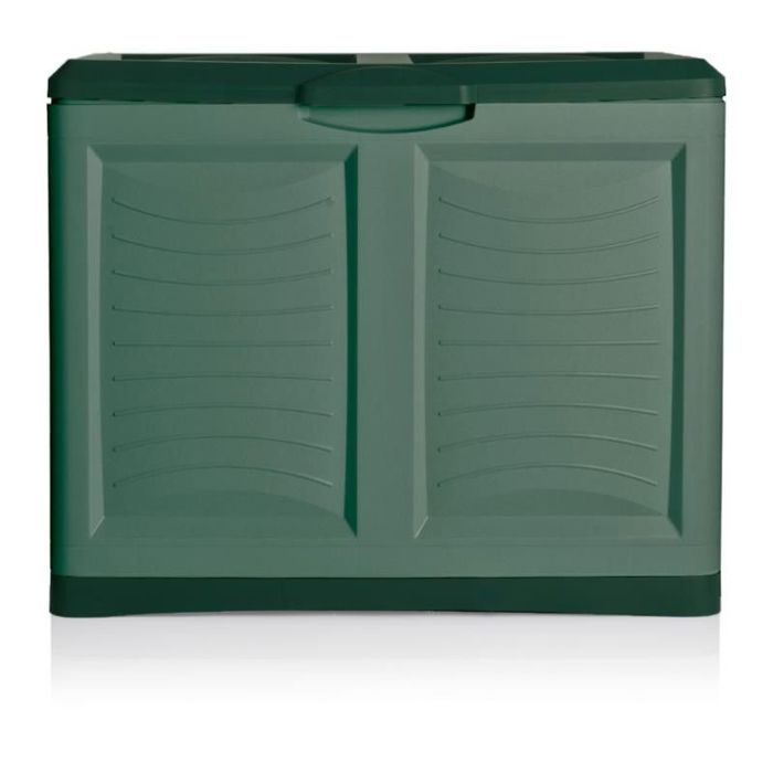 Coffre de rangement en plastique - 200 L - Vert