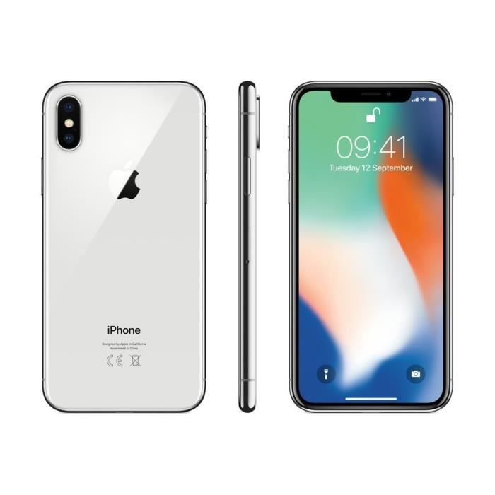Apple iphone 8 plus argent 64Go Cdiscount Téléphonie