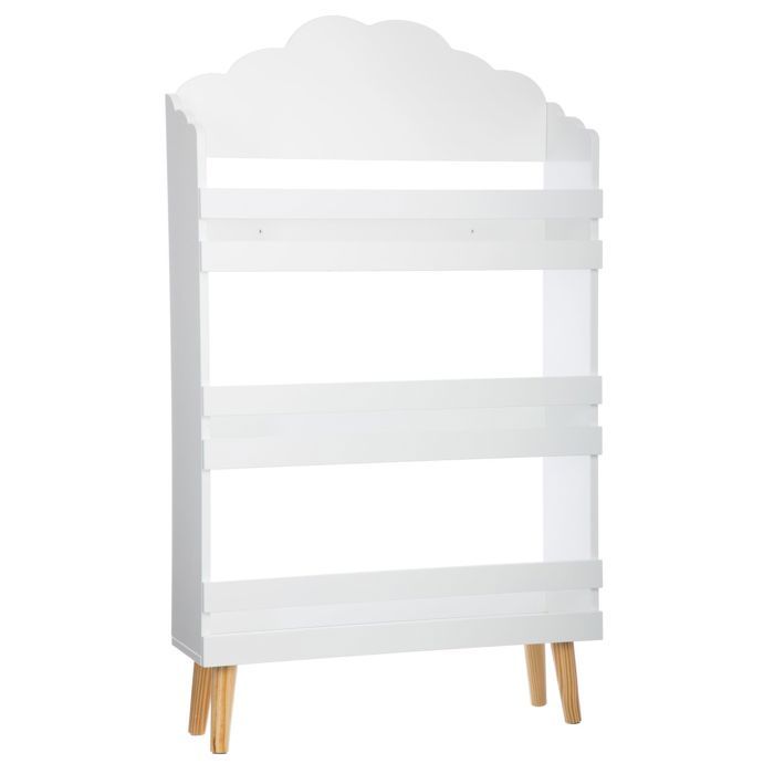 Atmosphera Kids - Bibliothèque enfant Nuage - 58 x H. 100 cm - Blanc