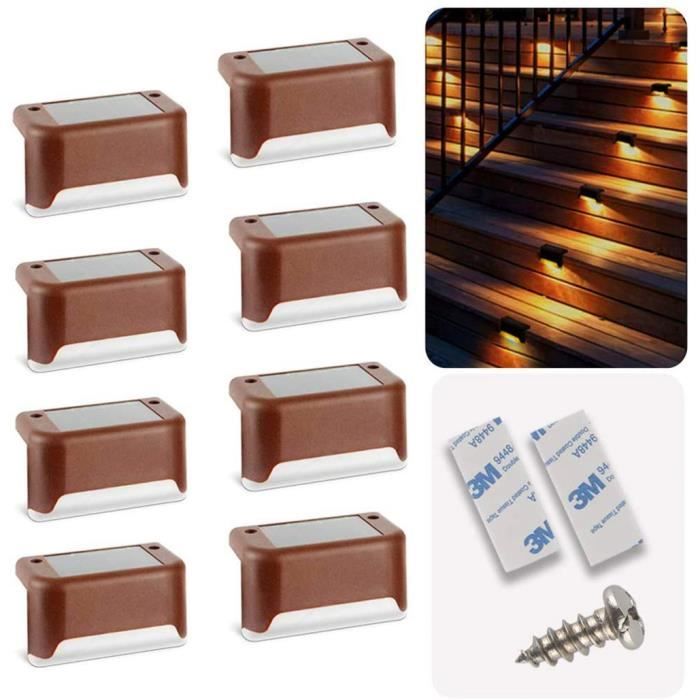 Lampes solaires pour marches d'escalier Marque Modèle LED IP65