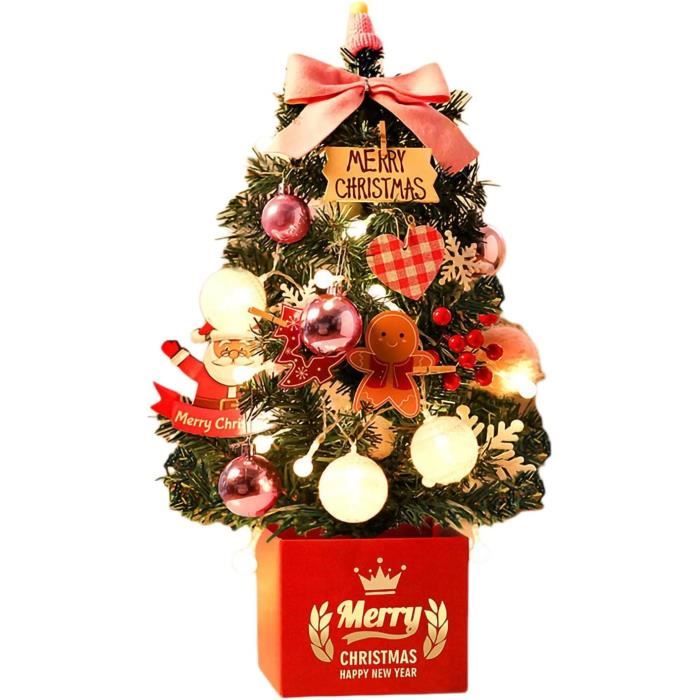 Mini Sapin De Noël Avec Lumières Petit Sapin De Noël Lumineux Avec
