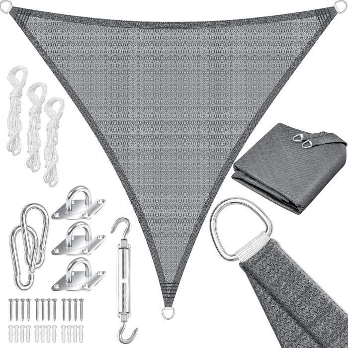 Toile Ombrage PEHD Respirant Protection Rayons 50-60% UV Pour Jardin Terrasse Filet Protection