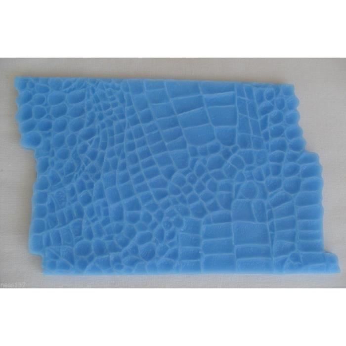 tapis de texture silicone alligator pate a sucre cdiscount maison