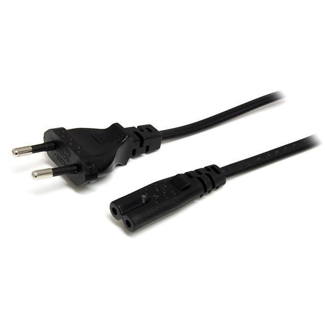 Cable Alimentation chargeur PC Portable 2 poles - Cdiscount Informatique