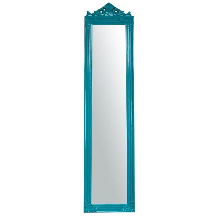 Miroir au sol finition bleue L43xPR5xH178 cm 