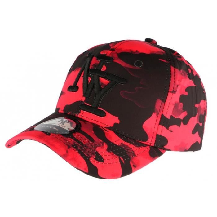 casquette ny rouge