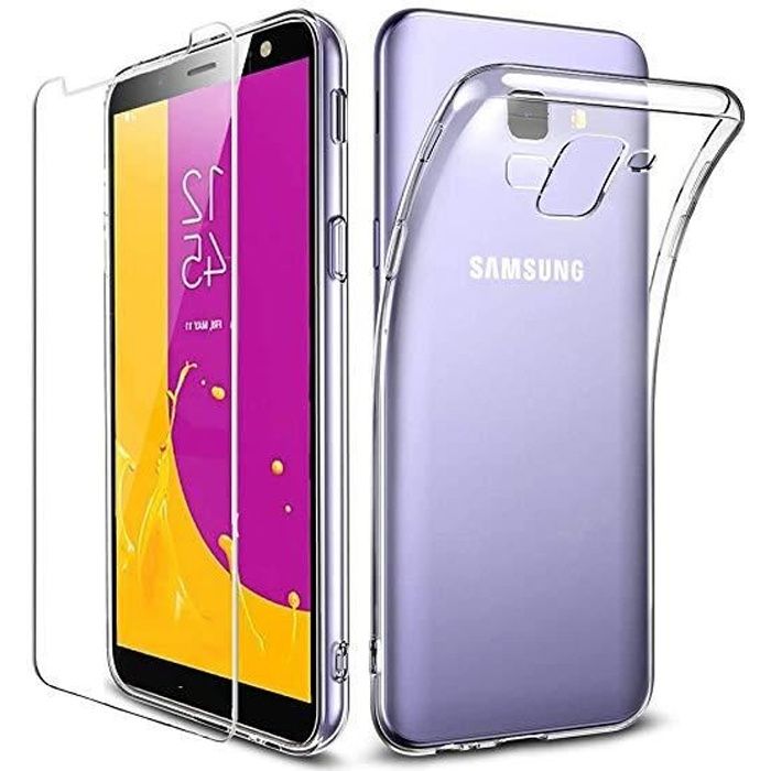 coque galaxy j6 2018 silicone