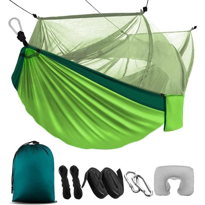 Hamac De Camping 2 Places Nasharia - Léger Et Résistant Jusqu'à 300kg