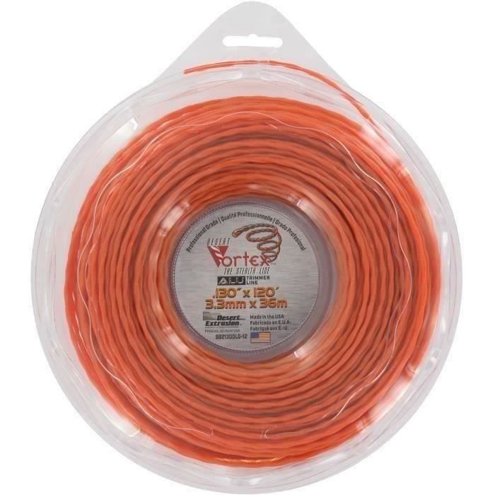 Coque Fil nylon copolymère VORTEX Alu orange - Longueur: 36m, Ø: 3,30mm