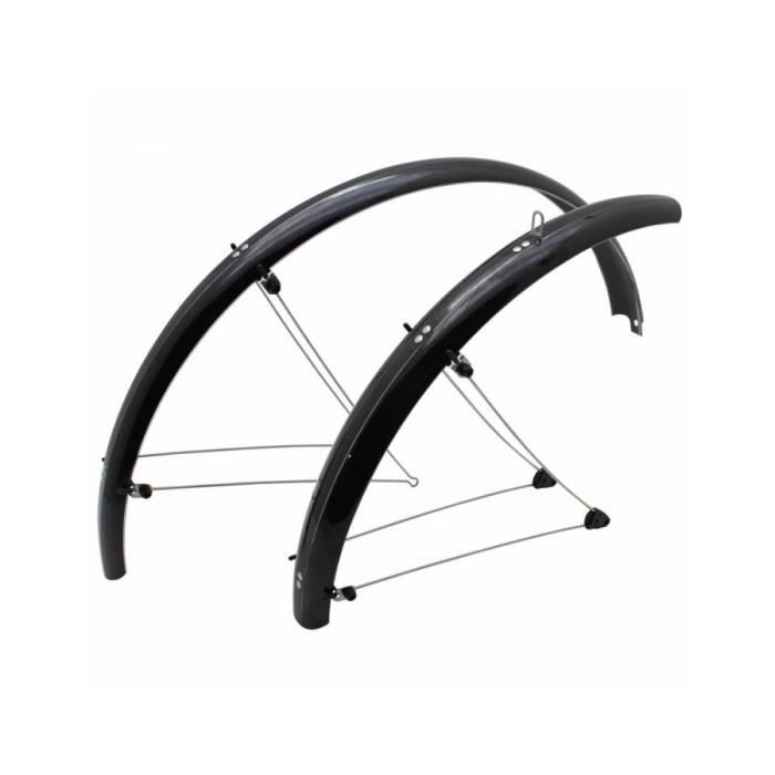 Garde-boue VTT 2 Pièces Pour Roues 650B/27.5/29 Pouces - Design Fibre Carbone, Fixation Par Serre-câbles - 9